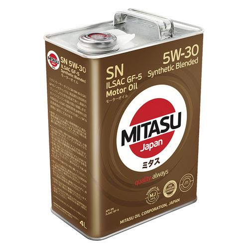 Mitasu Motor Oil SN 5W30