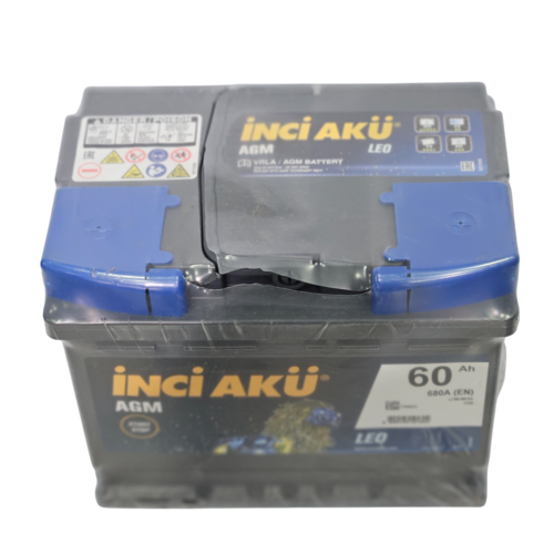 İNCİ 60Ah Leo AGM