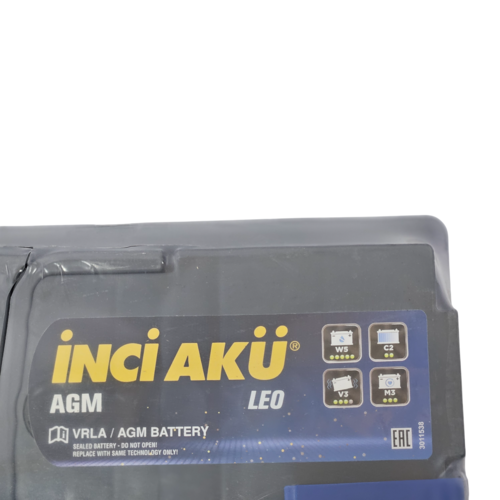 İNCİ 60Ah Leo AGM
