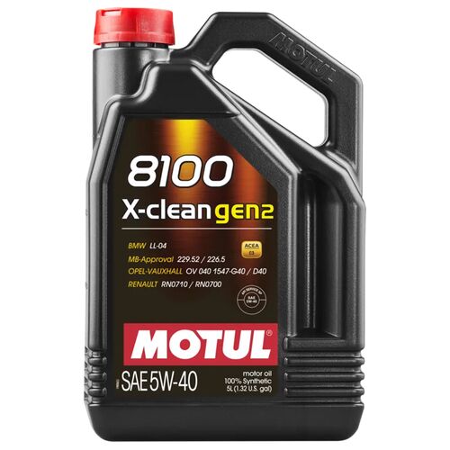 MOTUL 8100 X-CLEAN GEN2 5W40