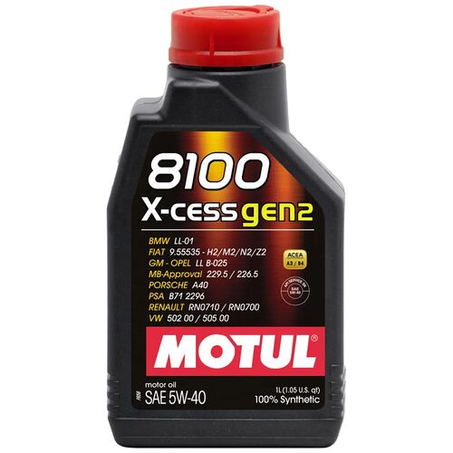 MOTUL 8100 X-CESS GEN2 5W40