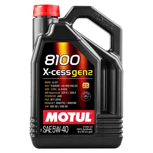 MOTUL 8100 X-CESS GEN2 5W40
